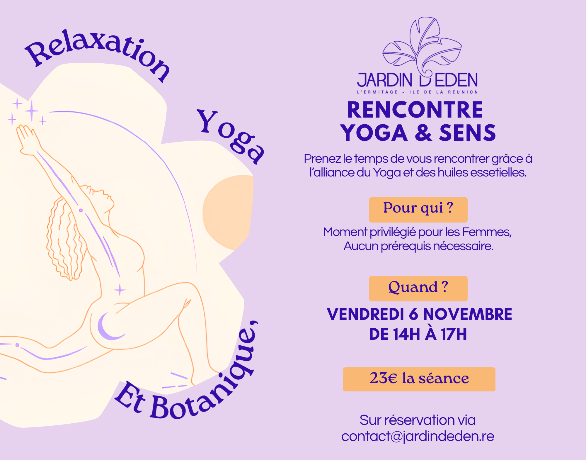 relaxation yoga et botanique